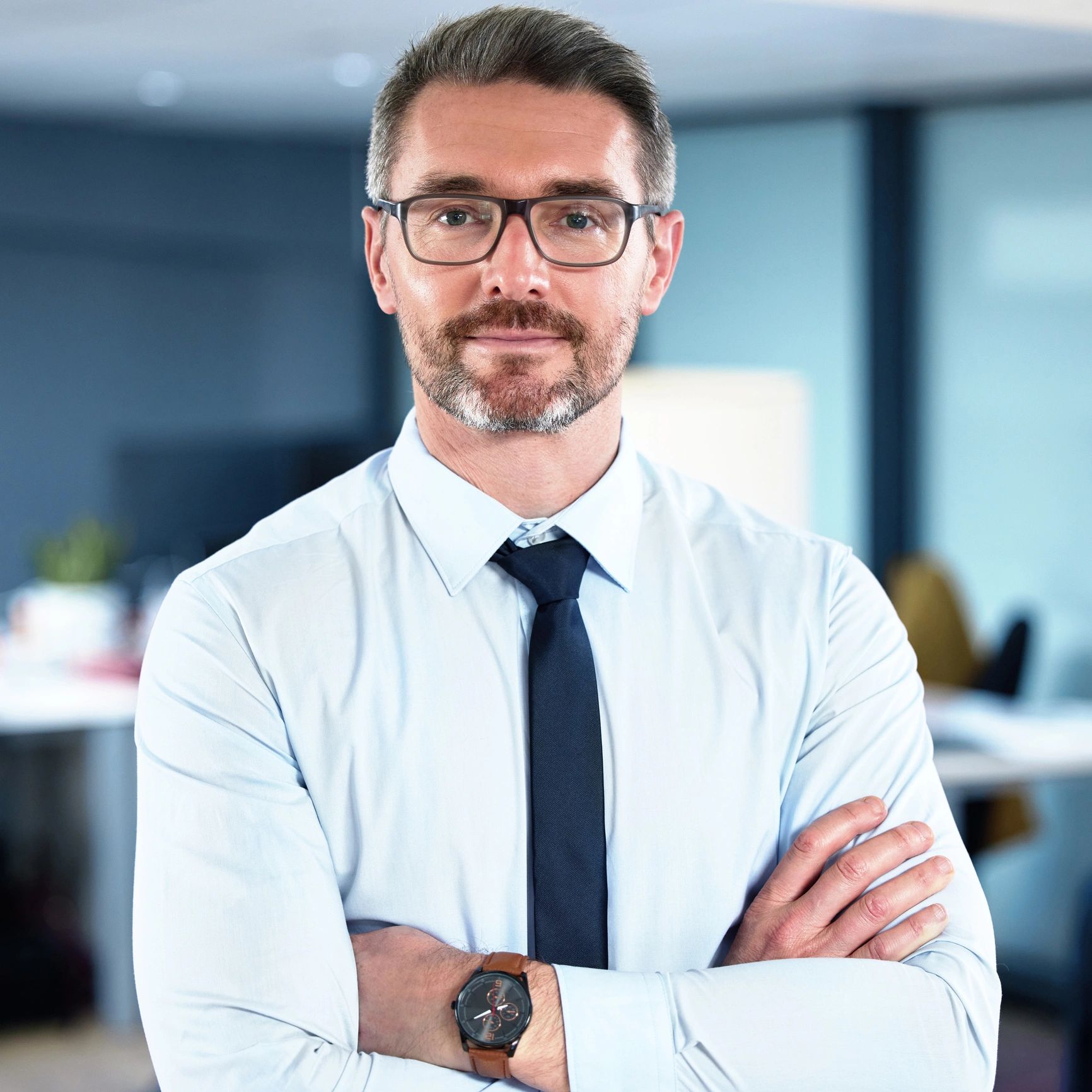 Professional headshot of a business person